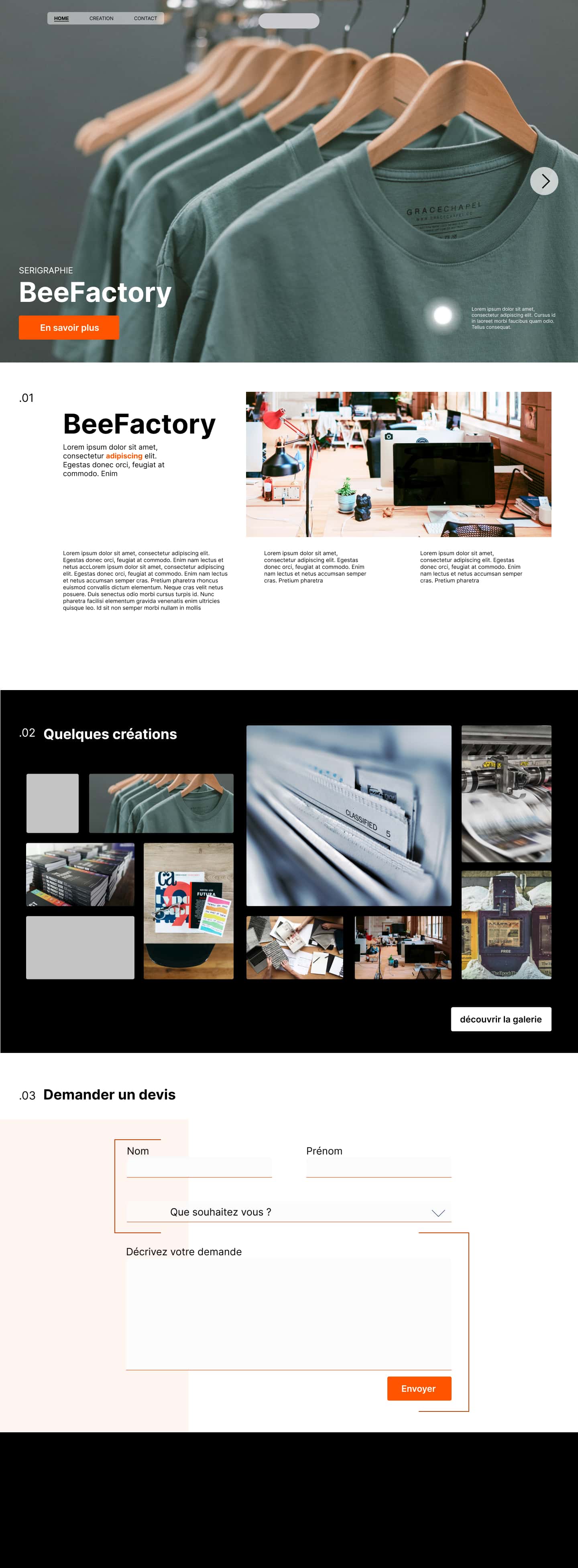 squale agency showcase image